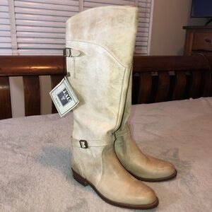 NWT FRYE Dorado Leather Tall Riding Boots Sz 7
